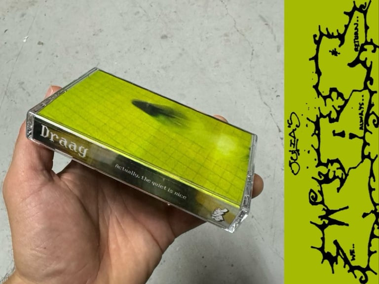 JWR 058 - Draag - “Actually, the quiet is nice” Cassette